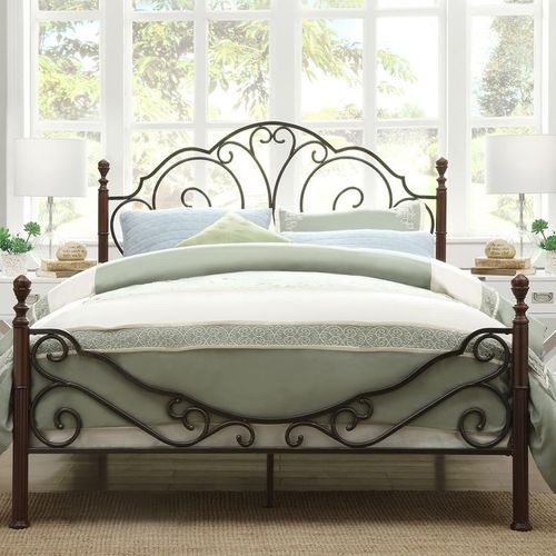 Wood and Steel Beds